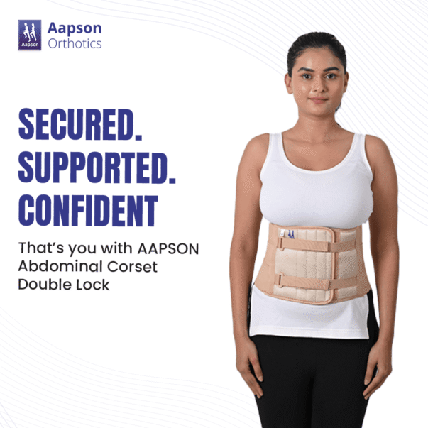 Abdominal Corset Double Lock 1