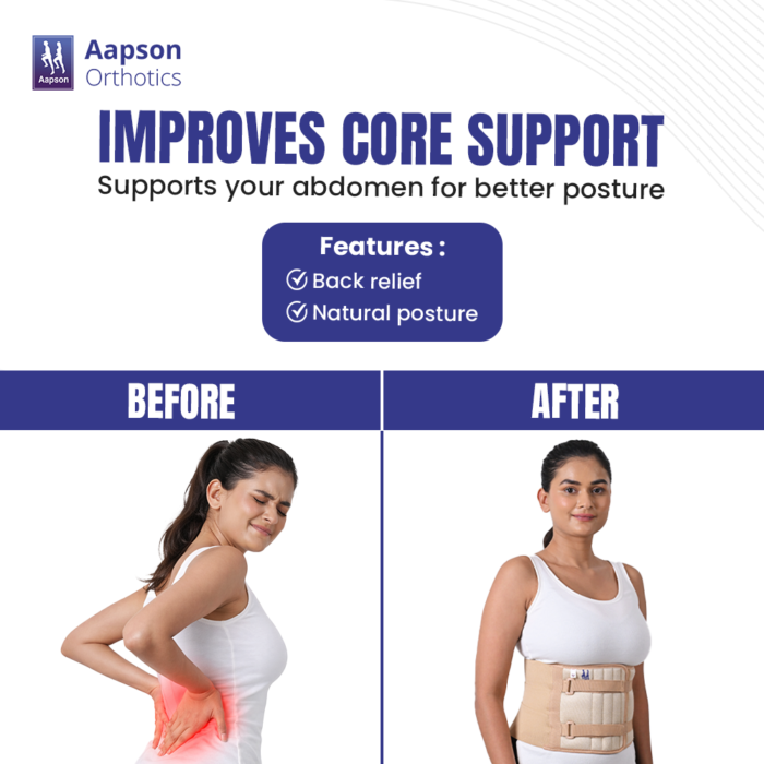 Abdominal Corset Double Lock