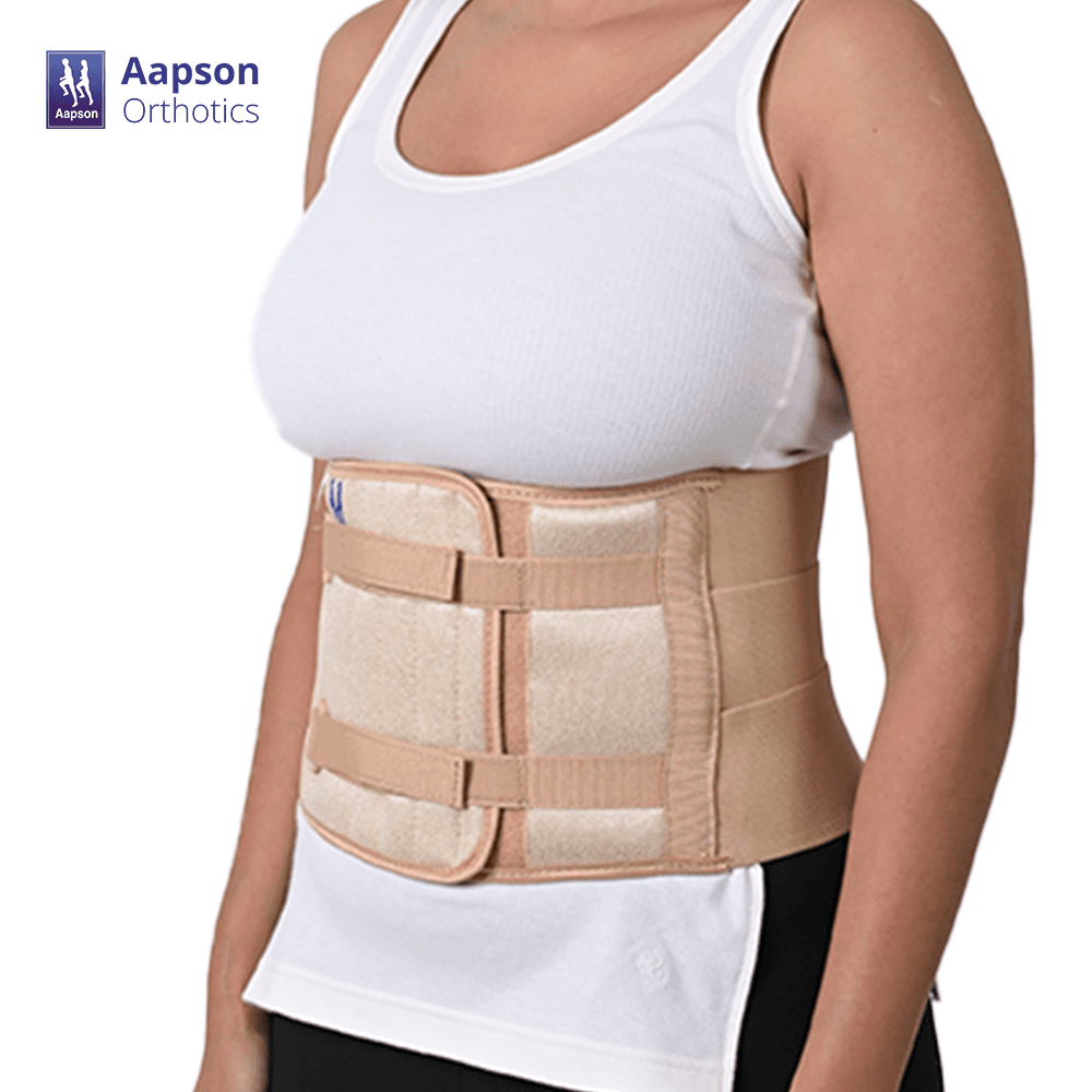 Abdominal Belt Double Lock - Aapson Orthotics
