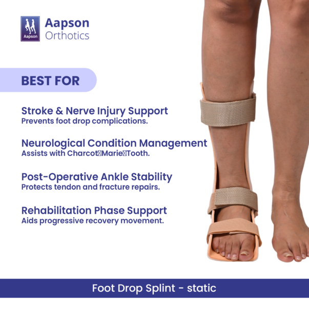 Foot Drop Splint - static-1 Foot Drop Splint - static-1
