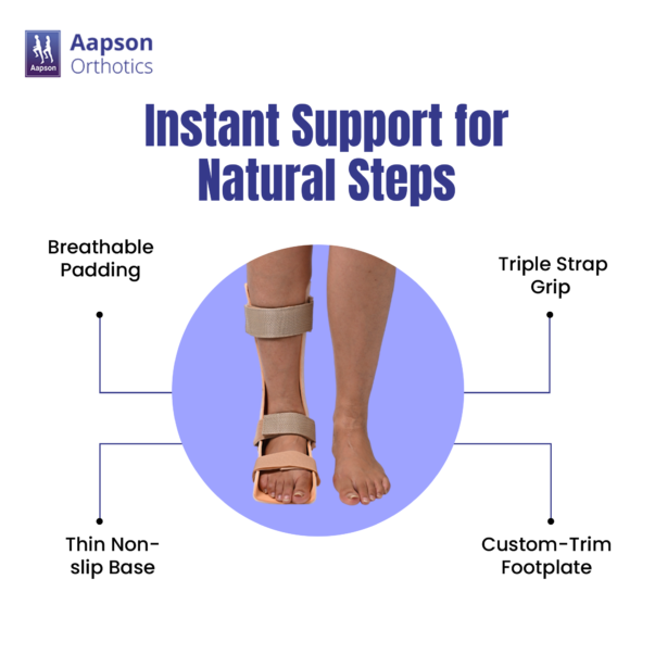 Foot Drop Splint - static copy 2 Foot Drop Splint - static copy 2