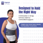 LS Belt contoured V strap orthopedic support