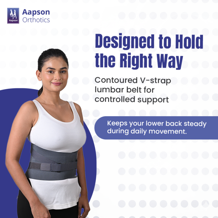 LS Belt contoured V strap orthopedic support
