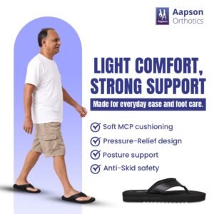 Aapson OrthoComfort Foot Support Sandals