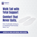 Aapson Full Insole with Medial Arch Silicone 2