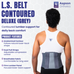 AAPSON LS Belt Orthopaedic Lumbar Support Belt for Lower Back Support