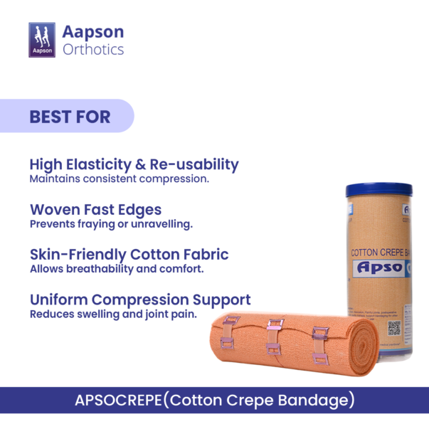 APSOCREPE(Cotton Crepe Bandage) 3