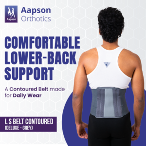 L S Belt Contoured (Delux - Grey)