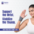 Wrist Brace With Thumb - Grey 2