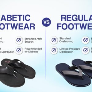 Diabetic Footwear vs Regular Footwear Key Differences